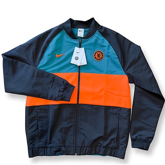 NIKE X CHELSEA 2021/22 MEN’S I96 UEFA CHAMPIONS LEAGUE JACKET - Picture 11 of 12